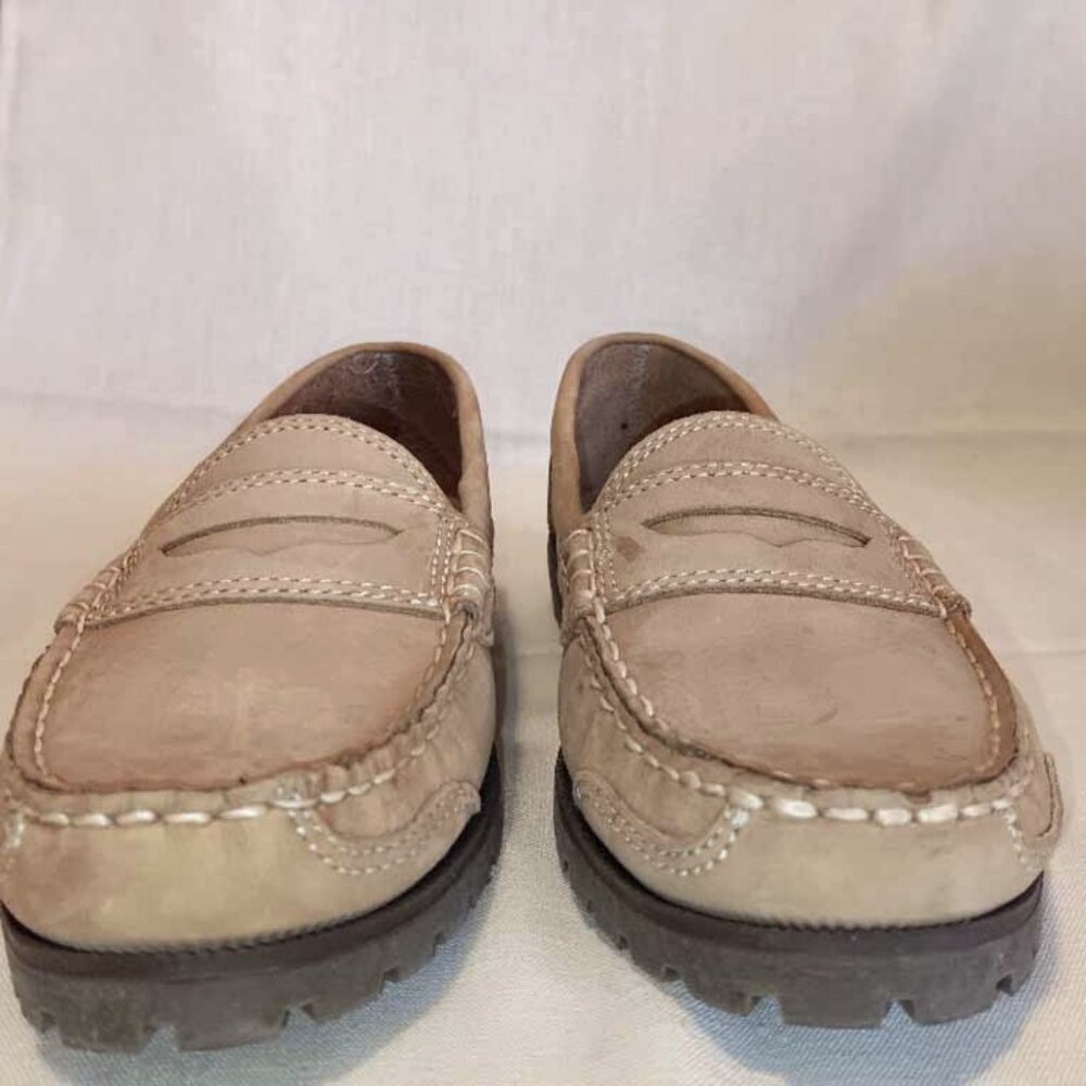 Bass Women's Loafers in Tan - Picture 8 of 9